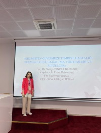 Öğretim Üyemiz Doç. Dr. Şaziye DİNÇER BAHADIR “XV. Türk Tıp Tarihi Kongresi”ne Katıldı.
