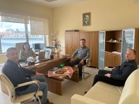 Fakültemizde Coğrafya Bölüm Başkanlığına Hayırlı Olsun Ziyareti. 